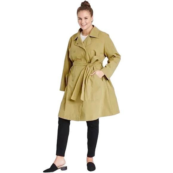 Ava & Viv Jackets & Coats Nwt Ava Viv Womens Plus Size Olive Green